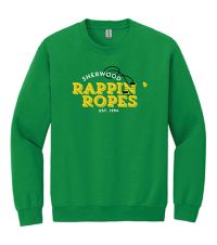 18000 Adult Rappin Ropes Crewneck - Green